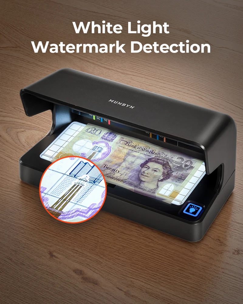 MUNBYN IMC26 Money Detector for Business Cash Verification