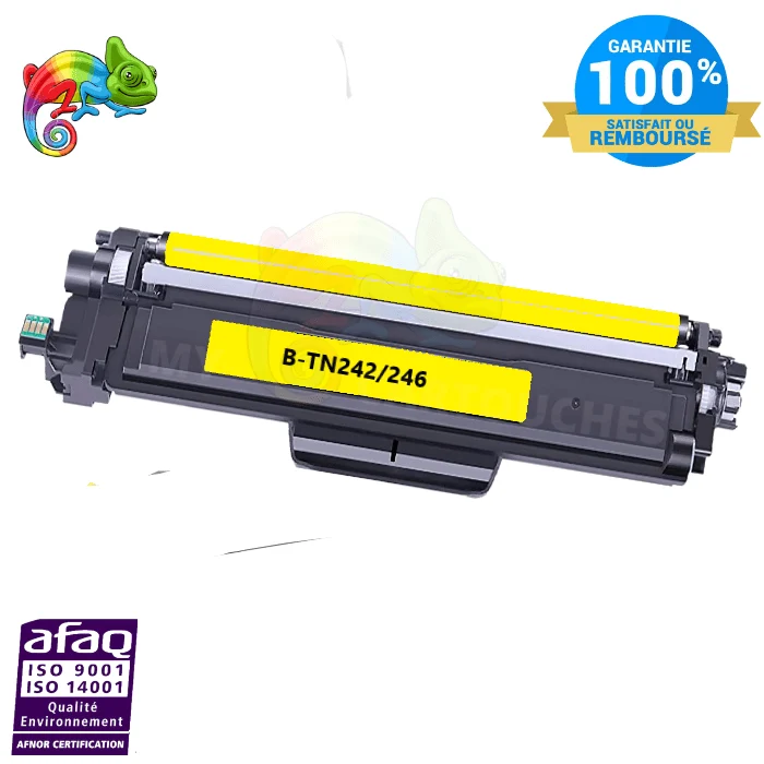 Toner Brother TN-246 Jaune: HL-3152CDW, MFC-9332CDW, DCP-9022CDW