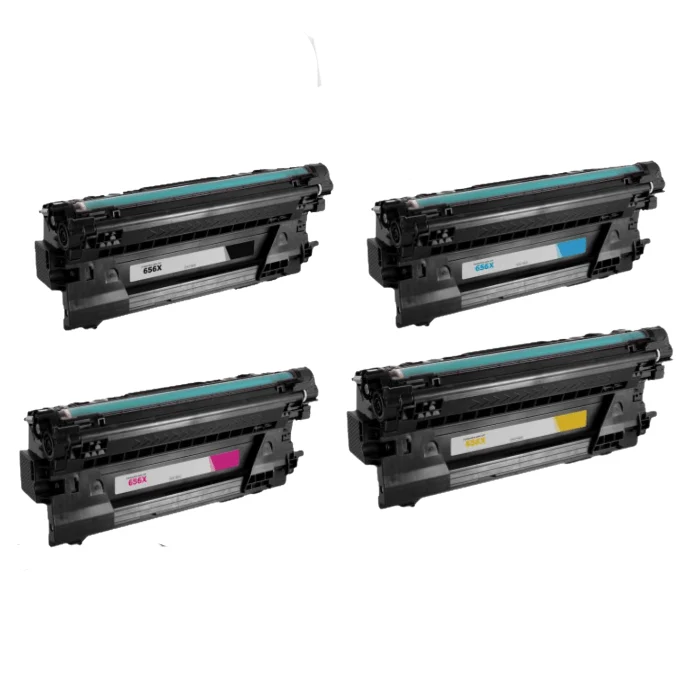 Pack 4 Toners HP 656X: Color LaserJet Enterprise M652, M653
