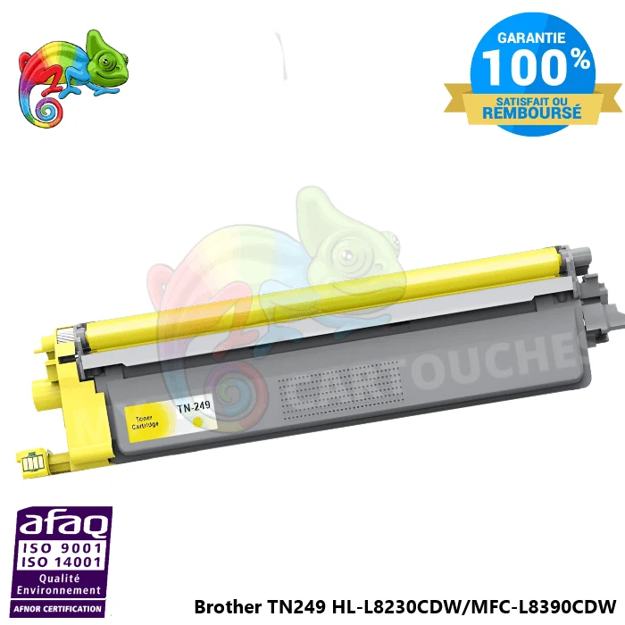 Toner Brother TN-249 Jaune: HL-L 8230 CDW, MFC-L 8340 CDW
