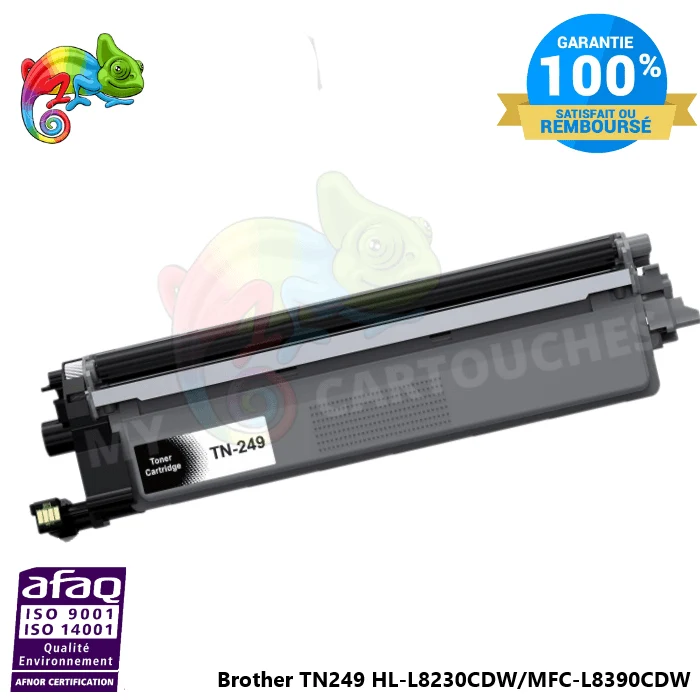 Toner Brother TN-249 Noir : HL-L8230CDW, MFC-L8390CDW