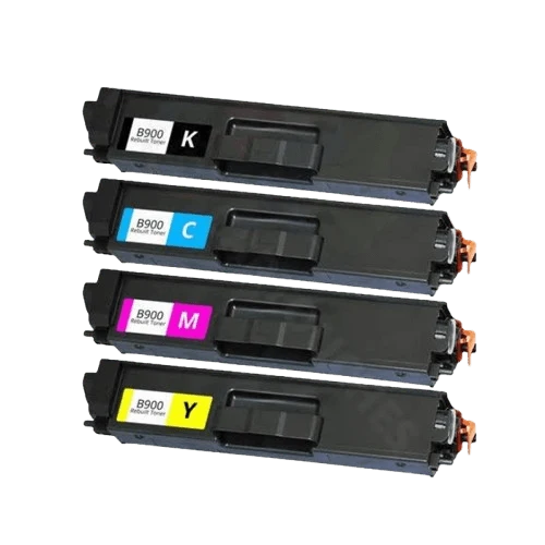 Packs de 4 Toners Brother TN 900 Brother ( MFC-L 9500 Series ..... ) Compatible