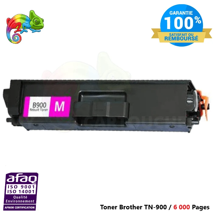 Toner Laser Brother TN 900 Magenta Brother ( HL-L9200 CDWT ..... ) Compatible
