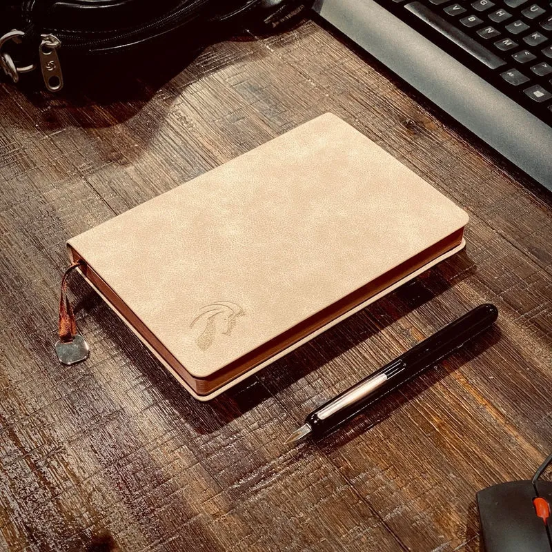 Premium 120 GSM Paper, 211 Numbered Pages LINED Journal | Best Journal For Fountain Pens