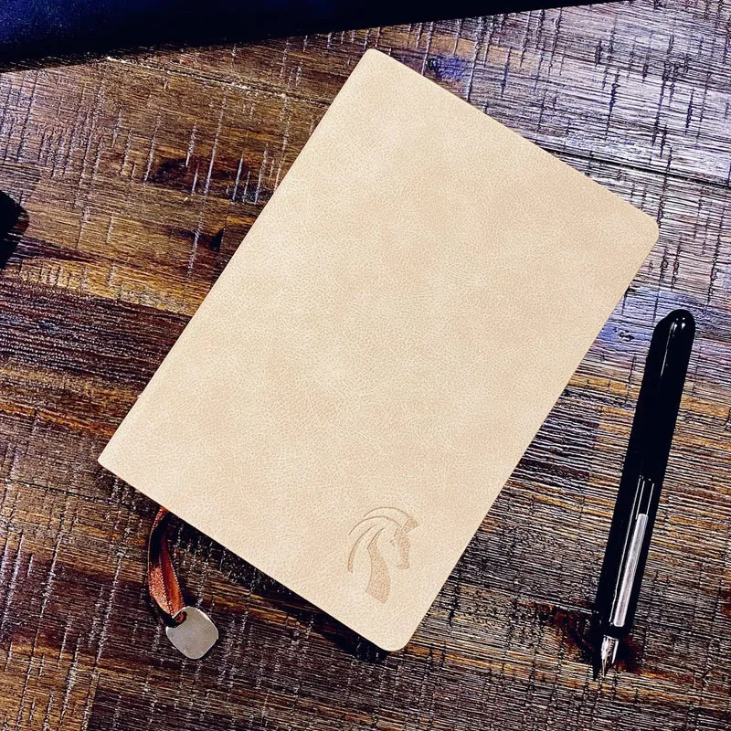 Premium 120 GSM Paper, 211 Numbered Pages LINED Journal | Best Journal For Fountain Pens
