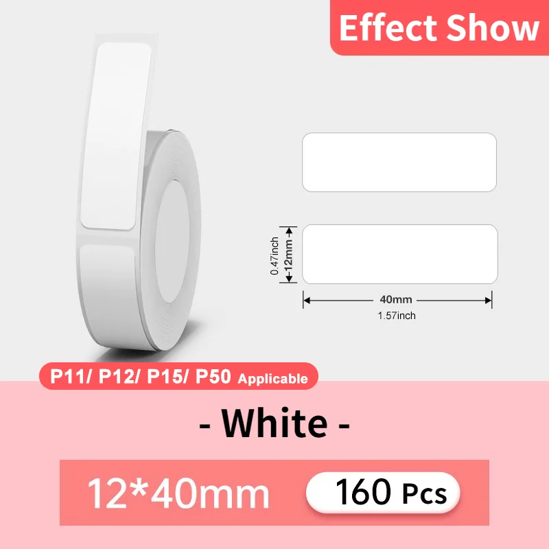 Printiup Label Go – Étiqueteuse Thermique Portable Bluetooth 14 mm – Créateurs & DIY