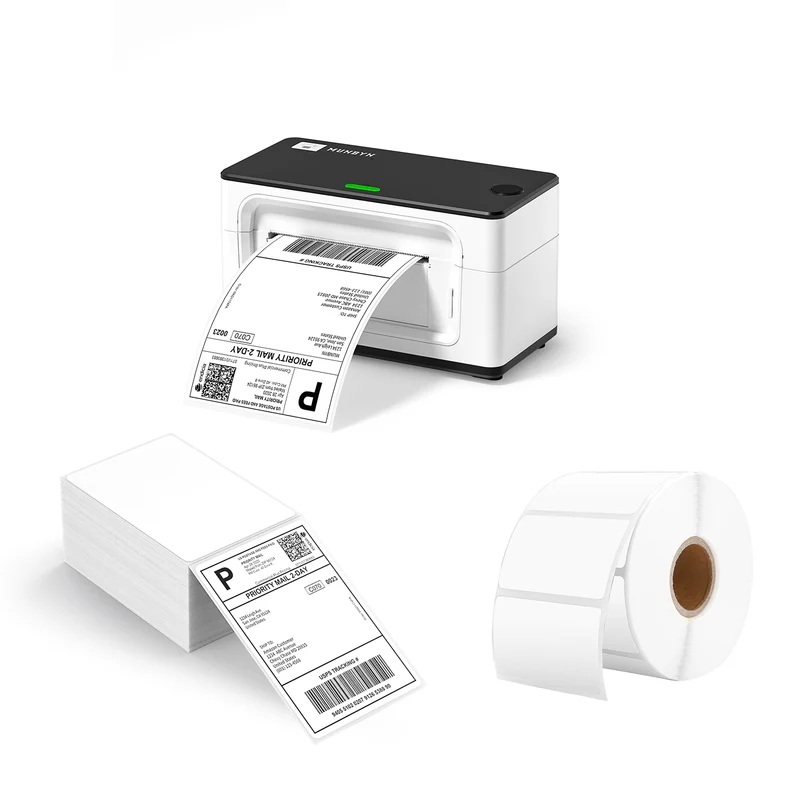 MUNBYN RW941AP AirPrint Thermal Label Printer Kit for All-in-One Labelling