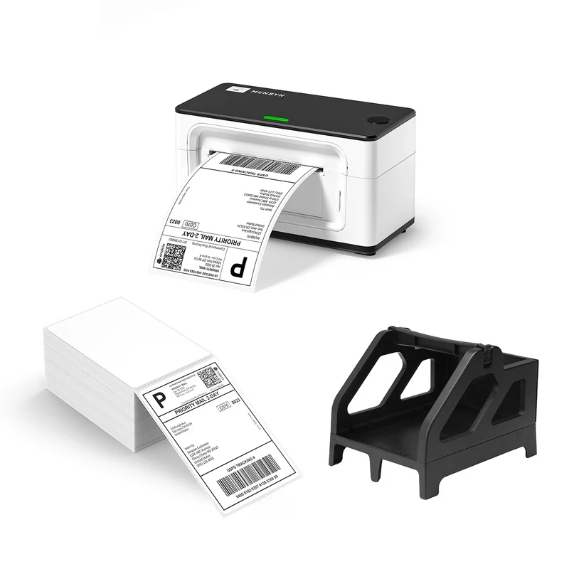 MUNBYN RW941AP AirPrint Thermal Label Printer Kit for All-in-One Labelling