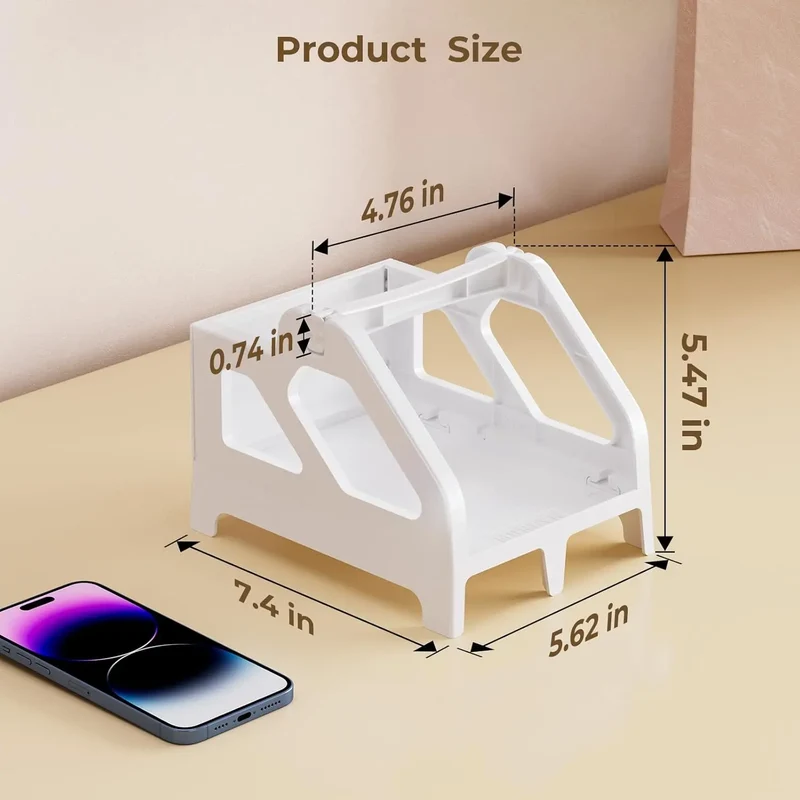 MUNBYN ILH01 Roll and Fan-Fold Label Holder for Shipping Labels