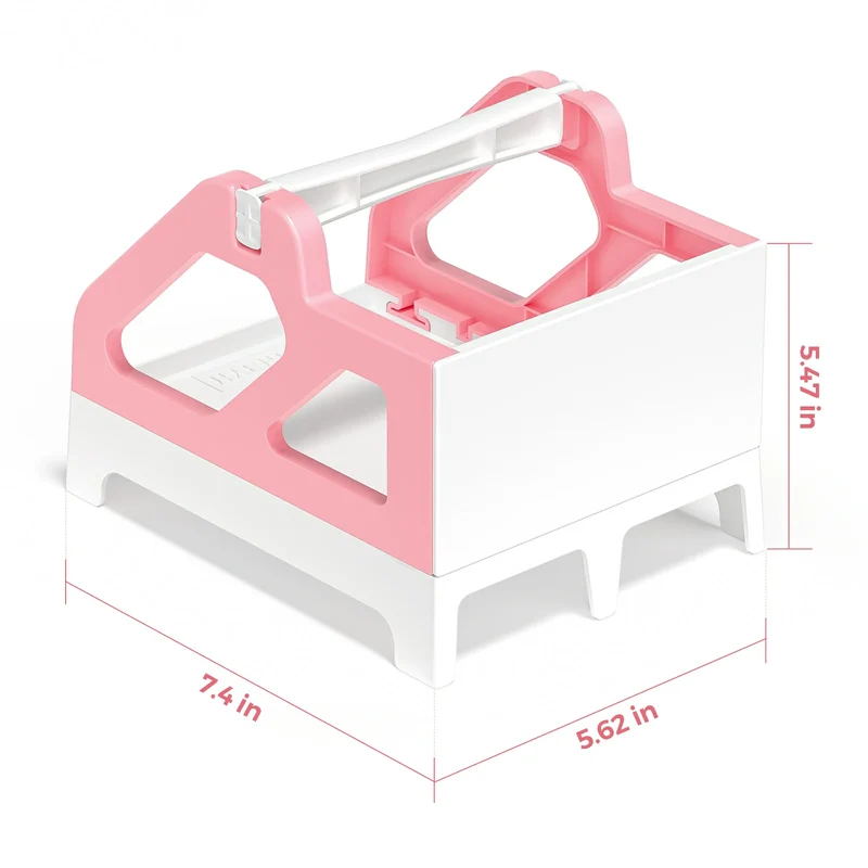 MUNBYN ILH01 Roll and Fan-Fold Label Holder for Shipping Labels