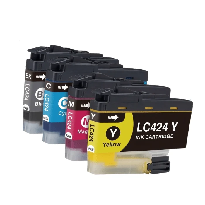 Pack 4 Cartouches Brother LC-424 BCMY: DCP-J1200DW