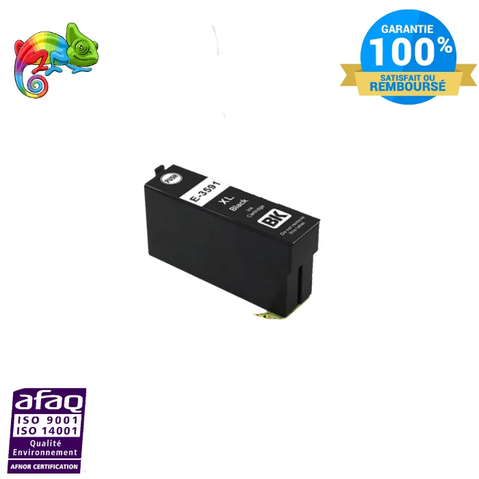 Cartouche Epson 35XL Noir T3591: WF-4720, WF-4730