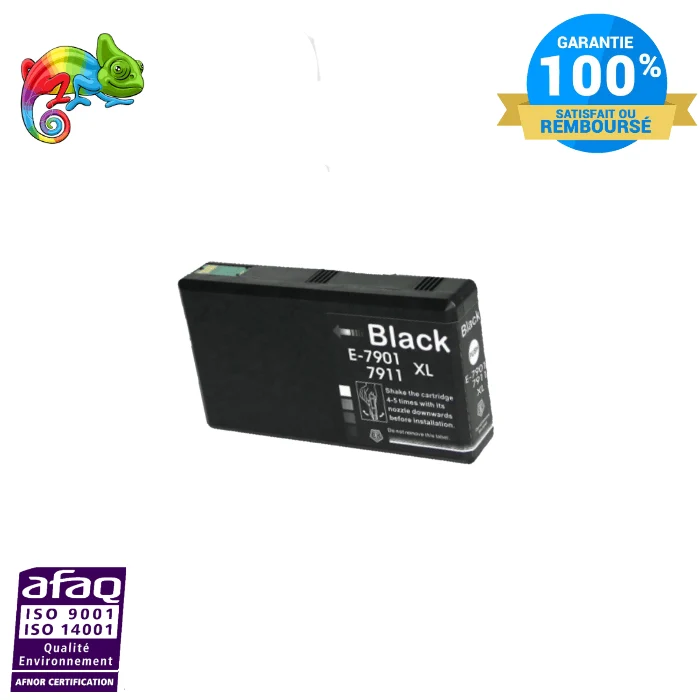Cartouche Epson 79XL Noir T7901: WorkForce Pro WF-4630, WF-5620