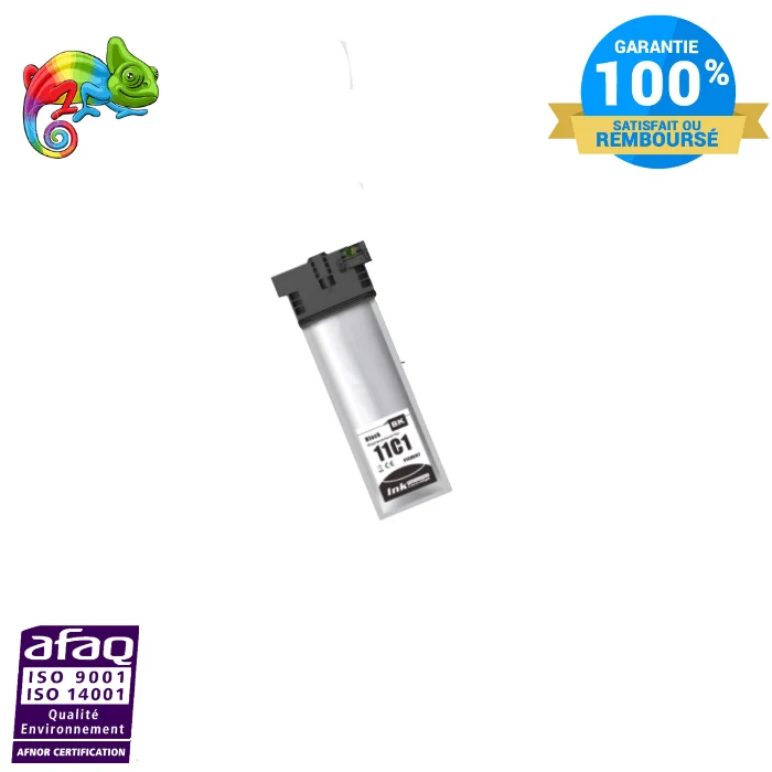 Cartouche Epson T11C1 Noir XXL: WorkForce Pro WF-C5390, WF-C5890