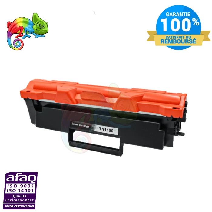 Toner Brother TN 1150 noir compatible Brother (DCP-L1640W...)