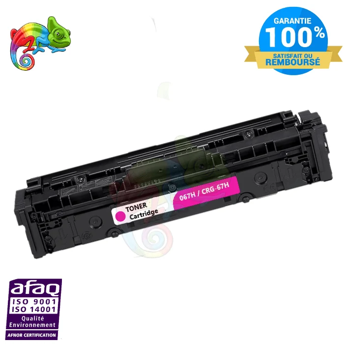 Toner Canon 067H Magenta 5104C002: i-SENSYS LBP-631Cw, MF-651Cw