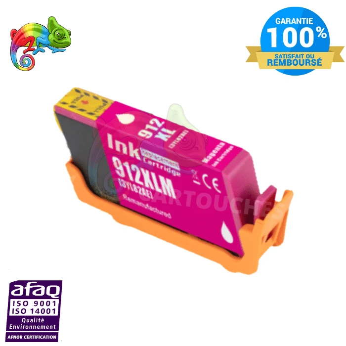 Cartouche HP 912XL Magenta: OfficeJet Pro 8022, 8024