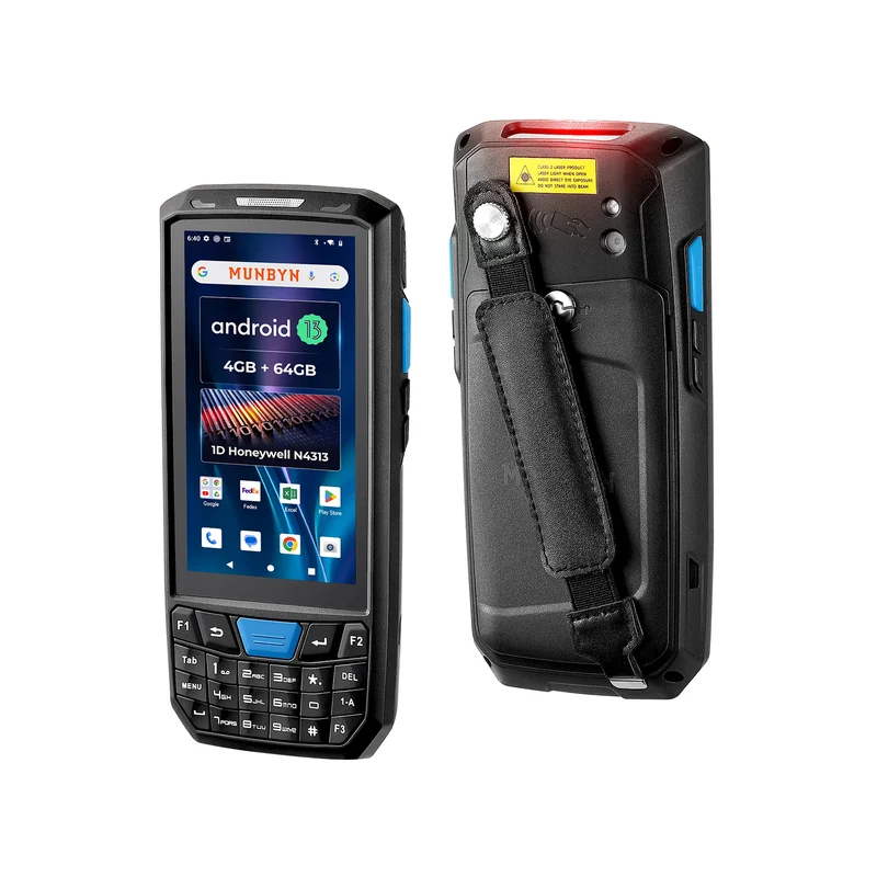 MUNBYN IPDA102 Android Barcode Scanner for Warehouse Inventory（035Pro）