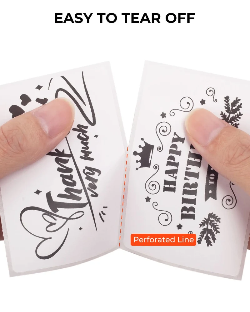 MUNBYN 3" x 2" Rectangle Thermal Labels for Barcode, Address and Multi-Purpose Use