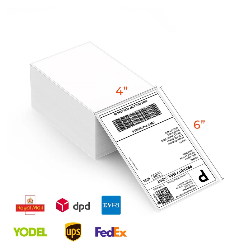 MUNBYN 4x6 Direct Thermal Shipping Labels for Ecommerce Orders