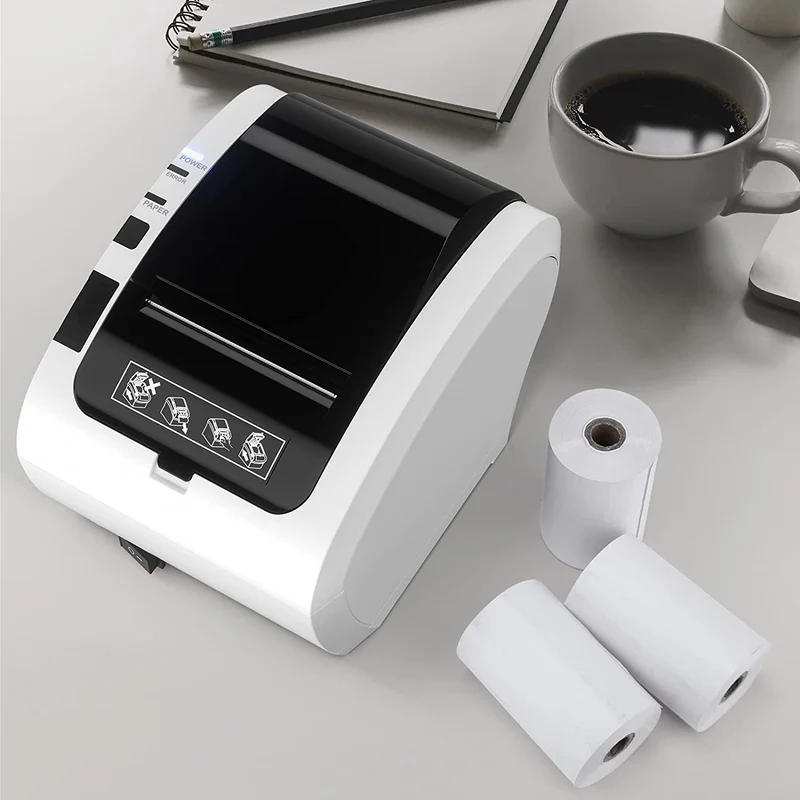 MUNBYN 047P Thermal Receipt Printer for Retail POS Receipts