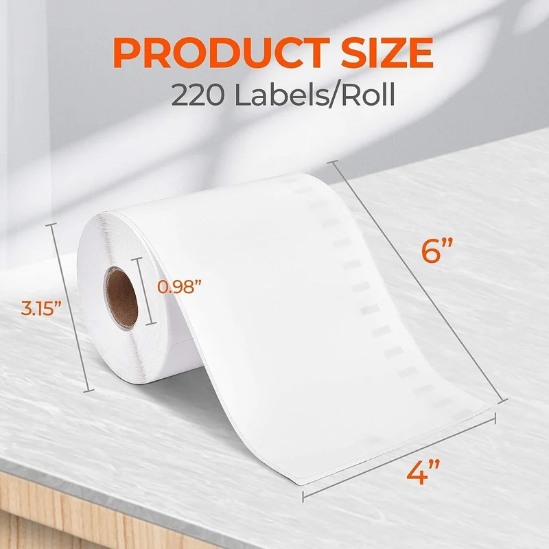 MUNBYN 4x6 Direct Thermal Shipping Roll Labels