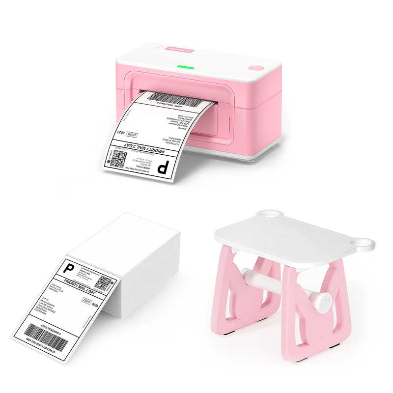 MUNBYN RW941B Bluetooth Thermal Label Printer Kit for Small Business Labelling