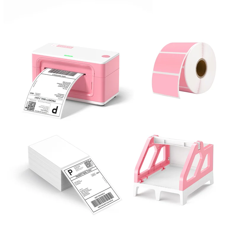 MUNBYN RW941AP AirPrint Thermal Label Printer Kit for All-in-One Labelling