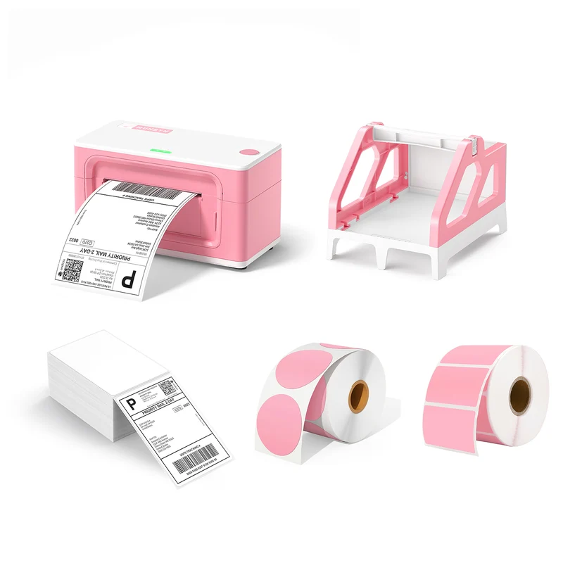 MUNBYN RW941AP AirPrint Thermal Label Printer Kit for All-in-One Labelling