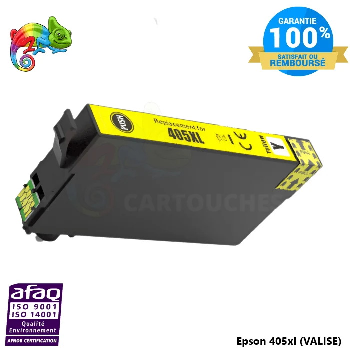 Cartouche D'encre Epson ( VALISE ) 405 XL Yellow Epson ( C13T05H44010 ) Compatible