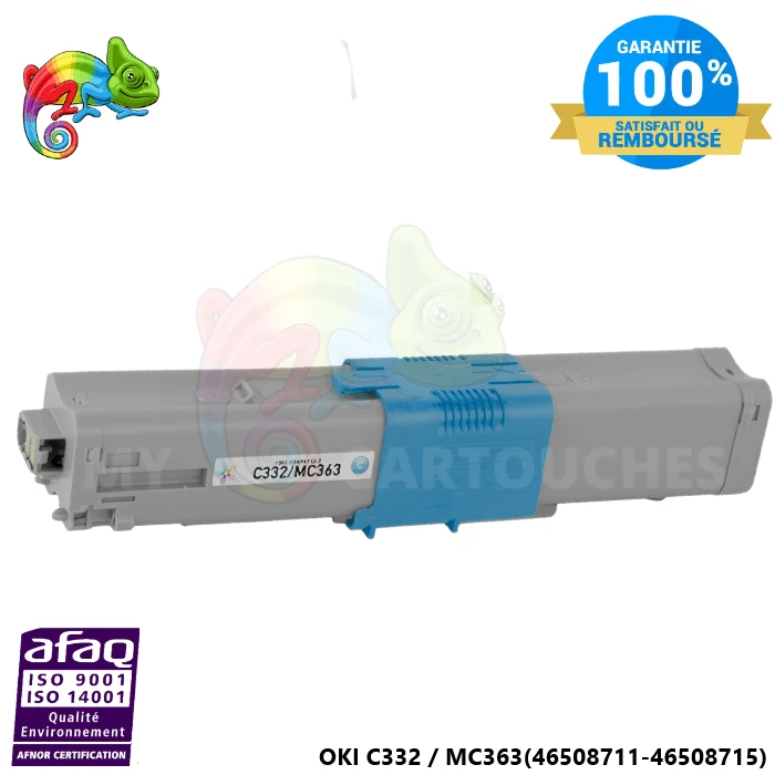 Toner OKI C332 Cyan 46508711: C332 DN, MC363 DN