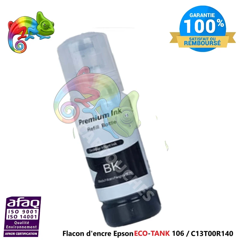Flacon Encre Epson EcoTank 105 Noir Pas Cher
