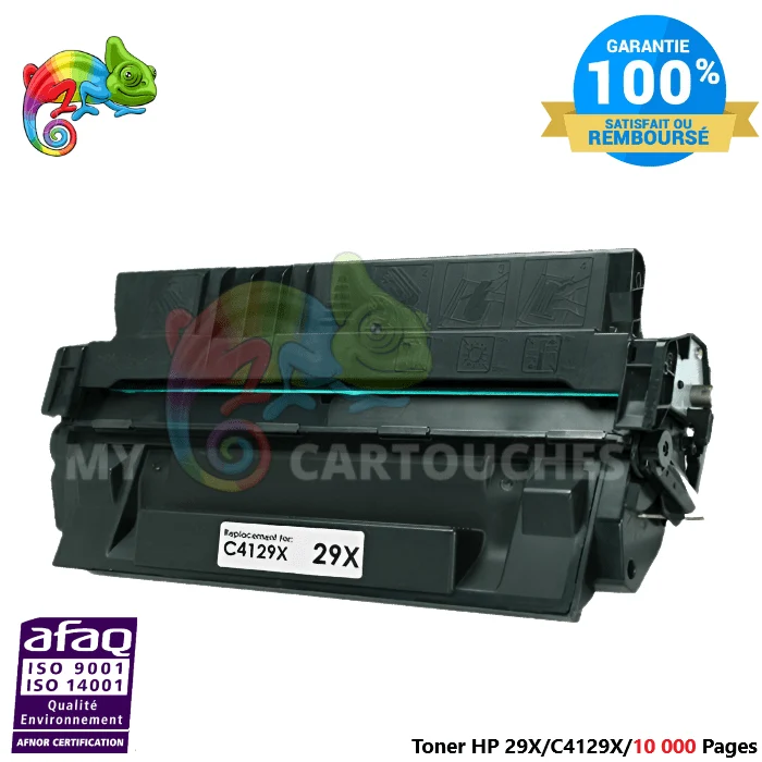 Toner Laser Pour HP 29X Noir Toner laser HP (C4129X) Compatible