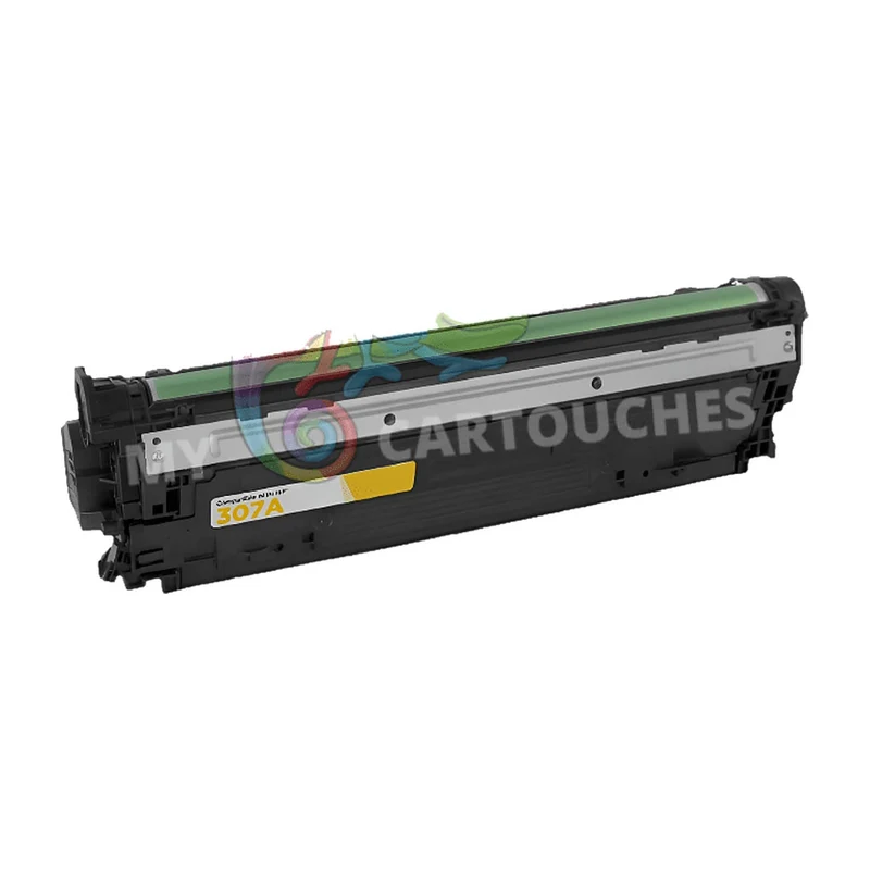 Toner Laser Pour HP 307A Yellow Toner laser HP (CE742A) Compatible