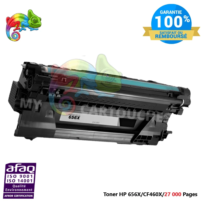 Toner Laser Pour HP 656X Noir Toner laser HP (CF460X) Compatible