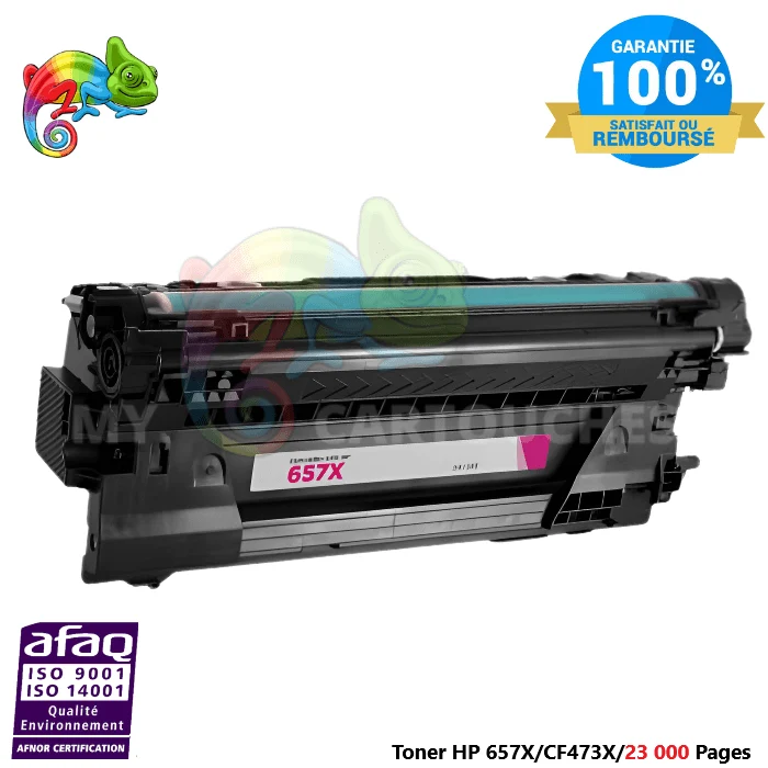 Toner HP 657X Magenta : HP Color LaserJet Enterprise MFP M681, M682