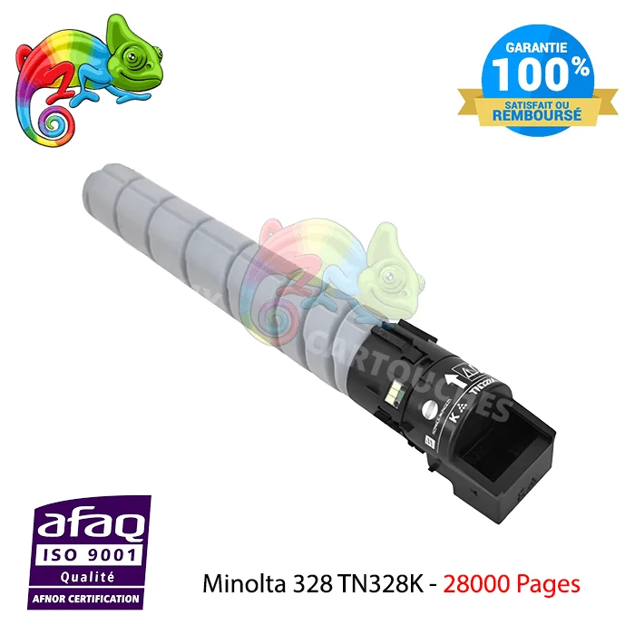 Toner Konica Minolta TN-328 Noir: Bizhub C250i, C300i, C360i