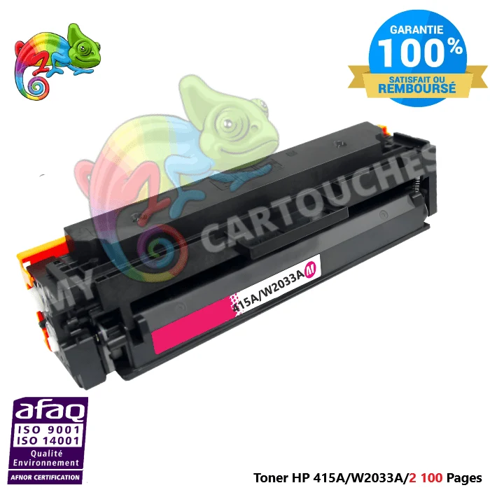 Toner HP 415A W2033A Magenta: CLJ Pro M454dn, MFP M479dw