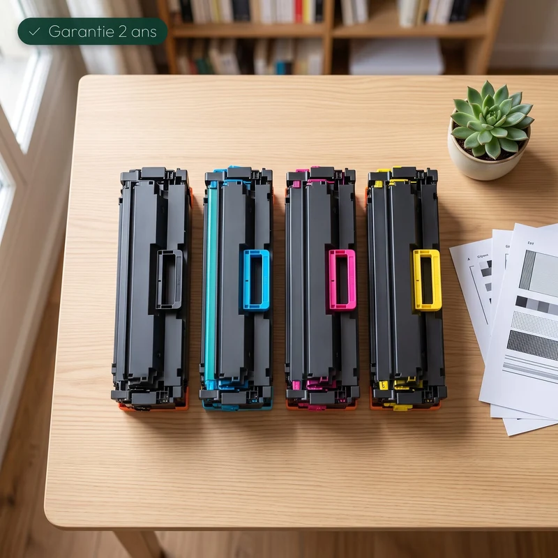 Pack 4 Toners HP 415X XL: CLJ Pro M454dn, MFP M479dw
