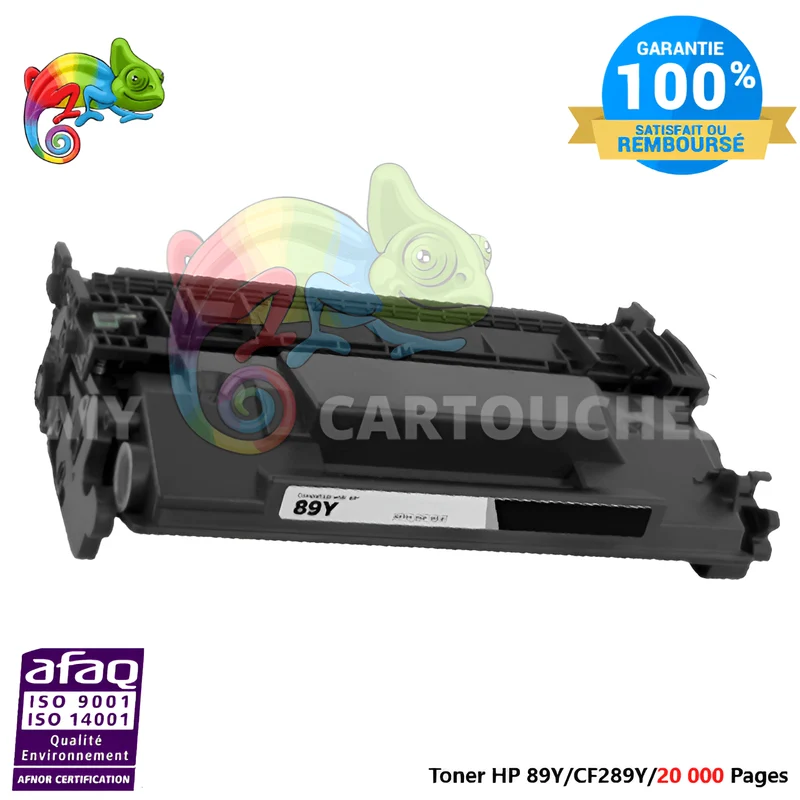 Toner Laser Pour HP 89Y Noir (CF289Y) Compatible