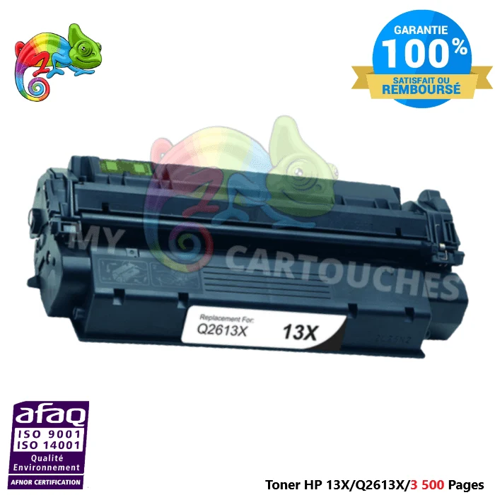 Toner Laser Pour HP 13X Noir Toner laser HP (Q2613X) Compatible