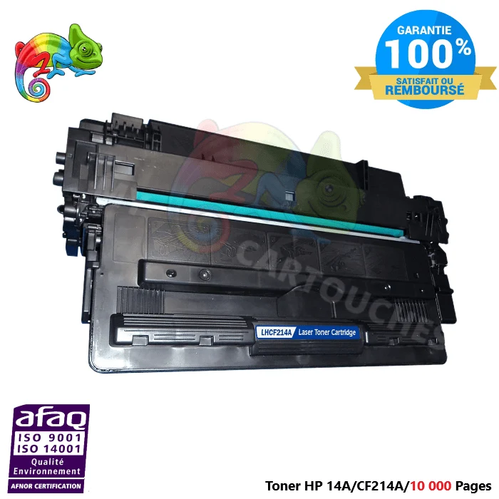 Toner HP 14A Noir : HP LaserJet Enterprise M712, M725