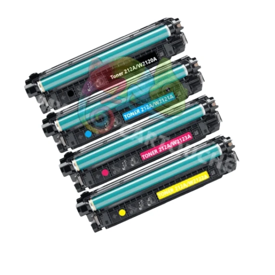 Pack 4 Toners HP 212A: Color LaserJet Enterprise M554dn, MFP M578
