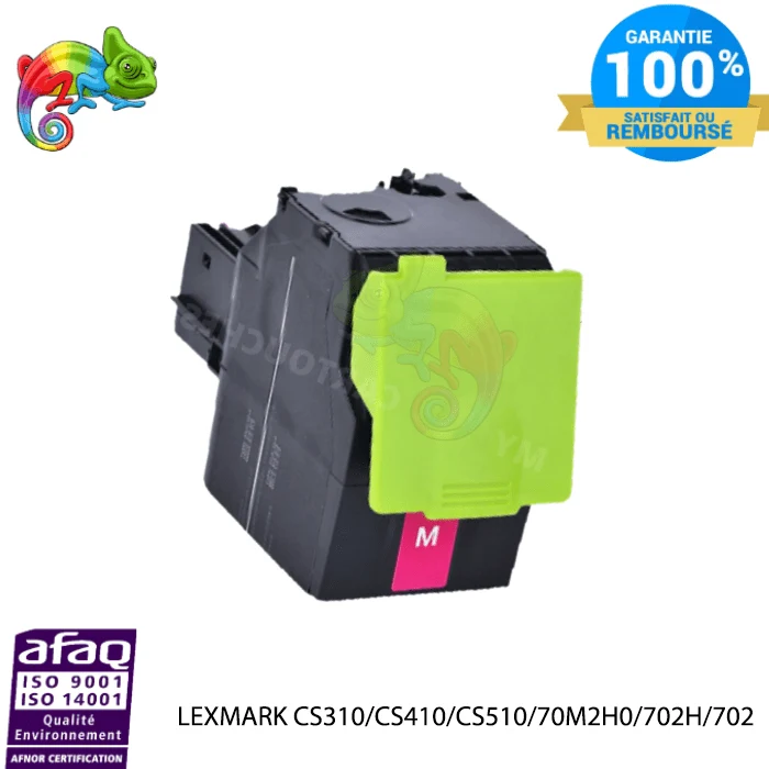 Toner Lexmark CS310 Magenta : CS310dn, CS410dn, CS510de