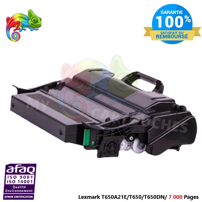 Toner Lexmark T650A21E Noir: T650 DN, T652 DN, T654