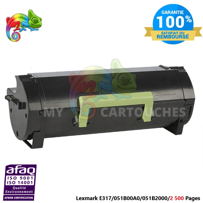 Toner Lexmark 051B00A0 Noir: MS317 dn, MX317 dn
