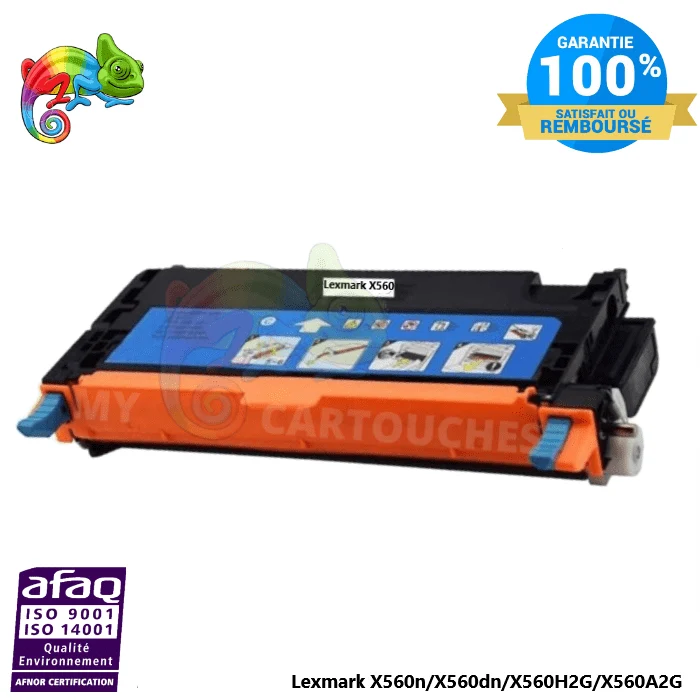 Toner Lexmark OX560H2CG Cyan: X560 DN, X560 N