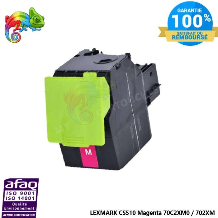 Toner Lexmark CS510 702XM Magenta: CS310dn, CS410dn