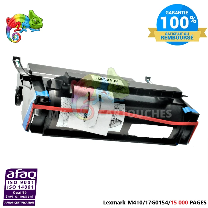 Toner laser compatible avec Lexmark M410 ( 17G0154 ) Noir