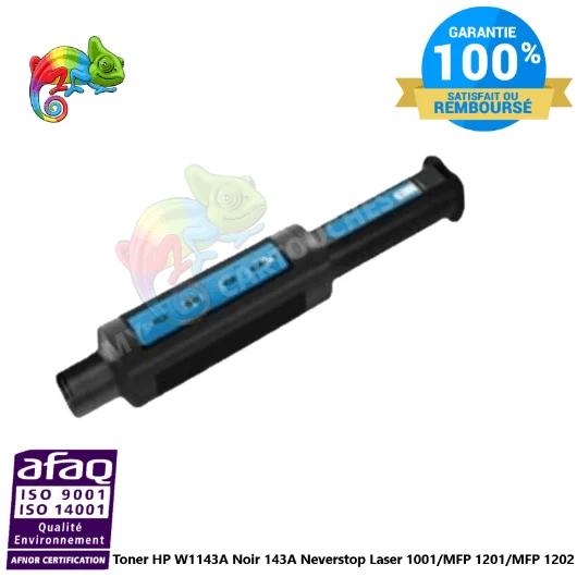 Kit Recharge Toner HP 143A W1143A — Neverstop Laser 1001, MFP 1202nw